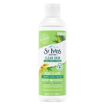 تونر ۳ در ۱ Clear Skin سینت ایوز (St.Ives)