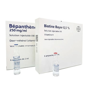 آمپول بیوتین بپانتن بایر (Biotine and Bepanthene)