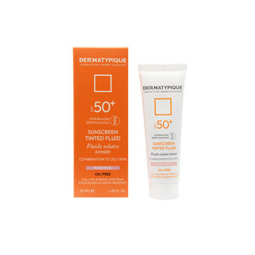ضد آفتاب فلوئید پوست چرب درماتیپیک SPF50