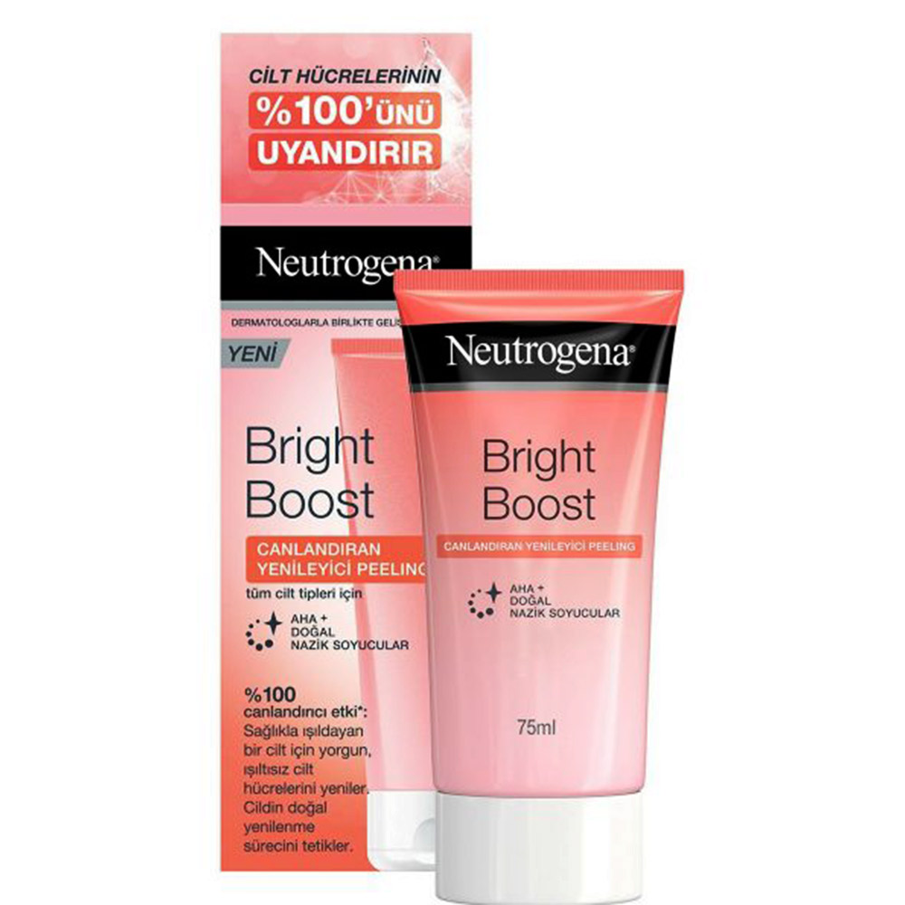 کرم لایه بردار روشن کننده پوست برایت بوست نوتروژینا (Neutrogena)