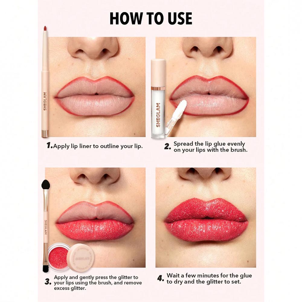 کیت گلیتر Lip Dazzler شیگلم (Sheglam)