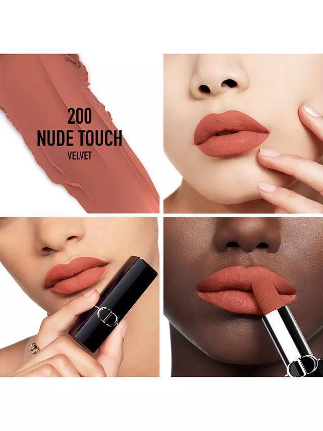 رژلب بدنه مشکی دیور (Dior)