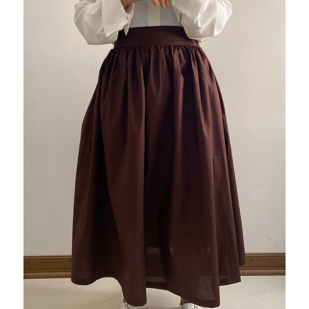 دامن زنانه لینن طرح زارا سوزی (Suzi) سین استایل