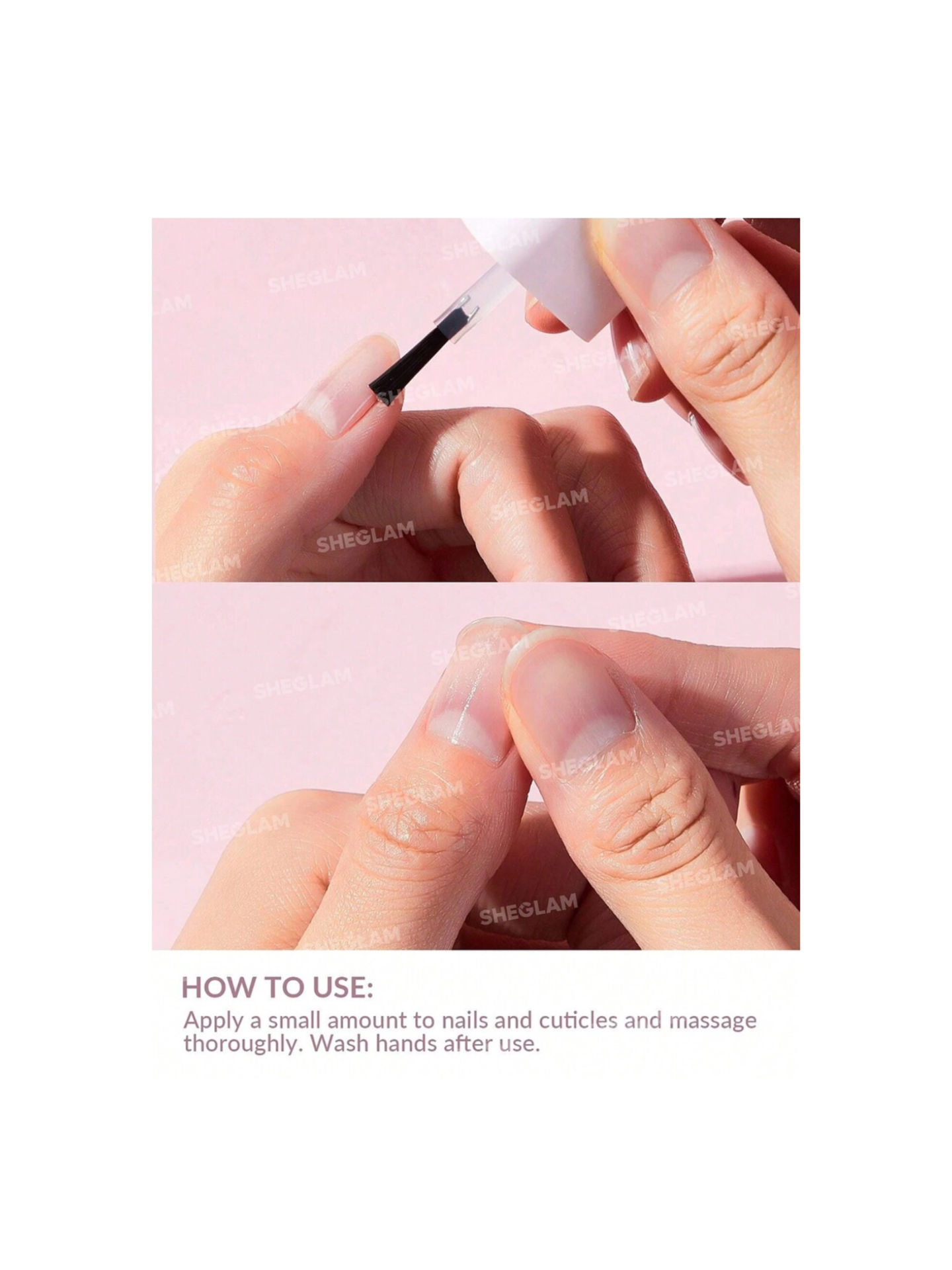 روغن تقویت کننده ناخن مدل BLOOMING NAILS شیگلم ( SHEGLAM )