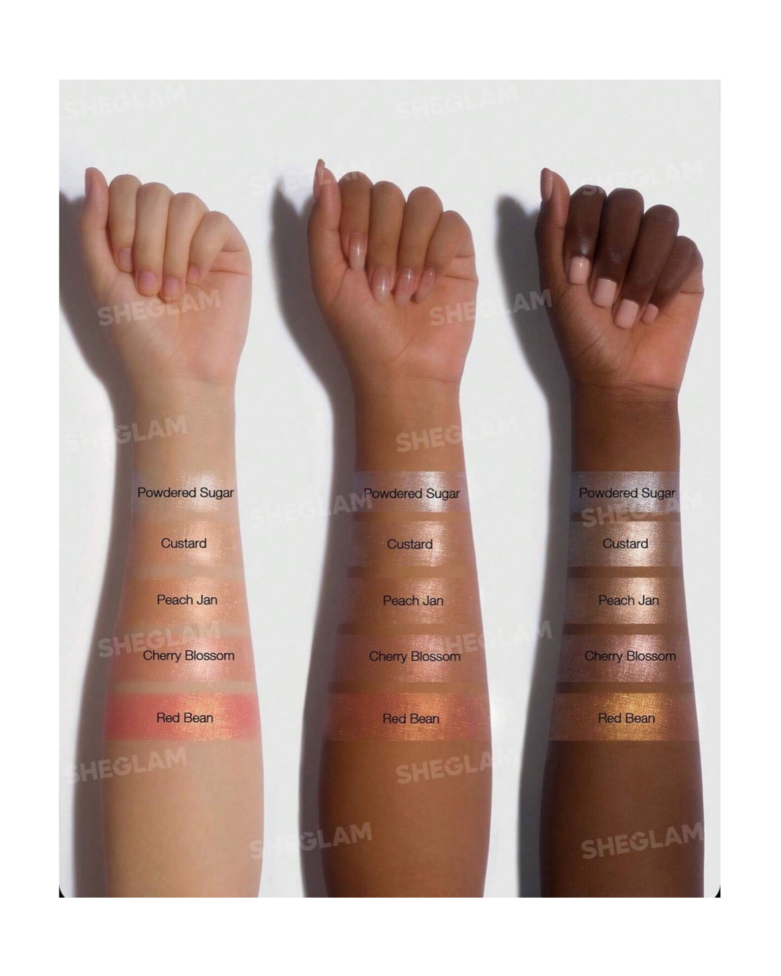 هایلایتر آدامسی شیگلم (Glowchi bouncy highlighter sheglam)