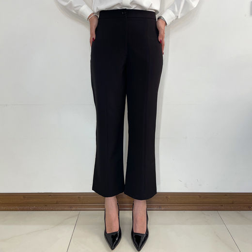 شلوار زنانه کرپ مشکی سالی (Sali) کد 6022