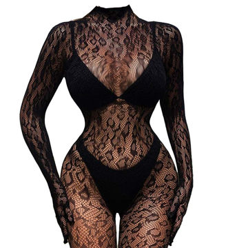 سرهمی زنانه توری پلنگی (Faria) از برند شین Shein