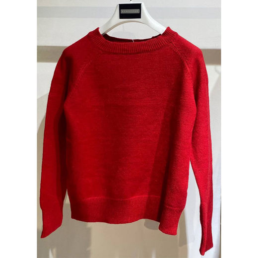 بافت زنانه رگلان قرمز Fall 60