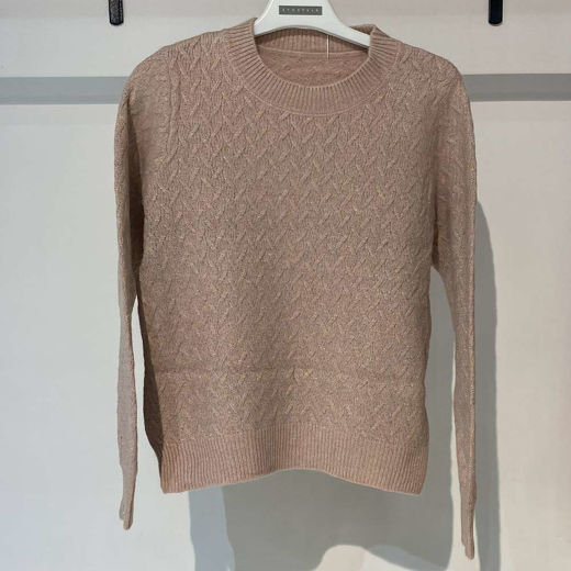 بافت زنانه صورتی شاین دار Fall 66