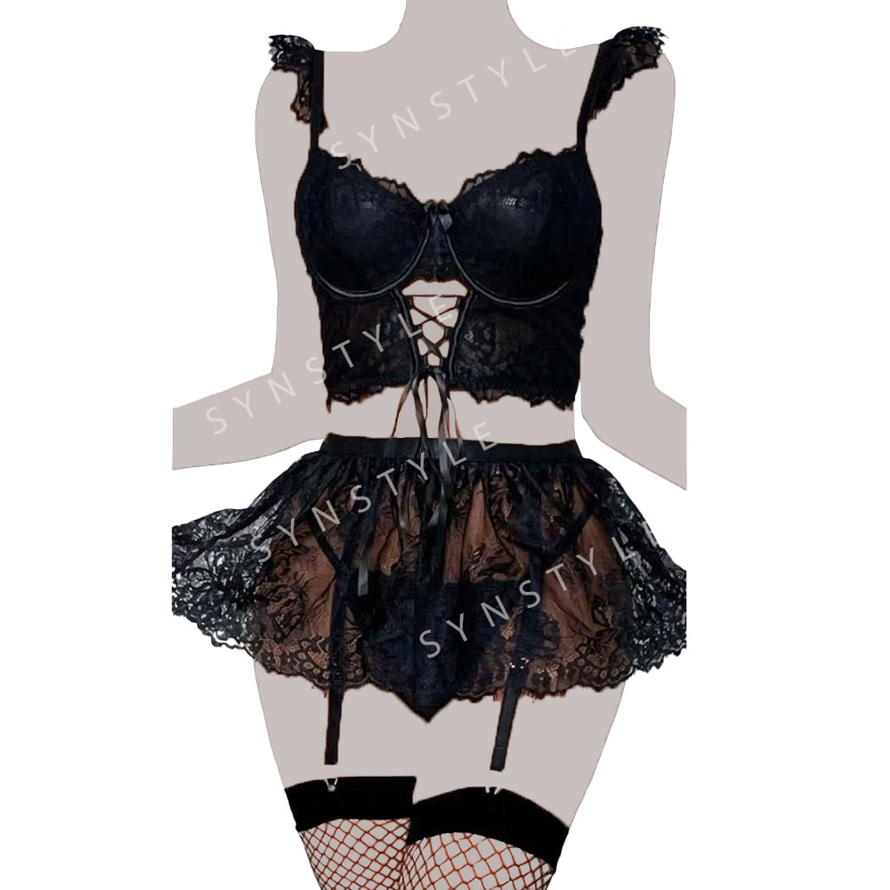 ست لباس زیر سه تکه فانتزی فریحا (Fariha)