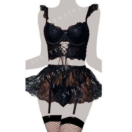 ست لباس زیر سه تکه فانتزی فریحا (Fariha)