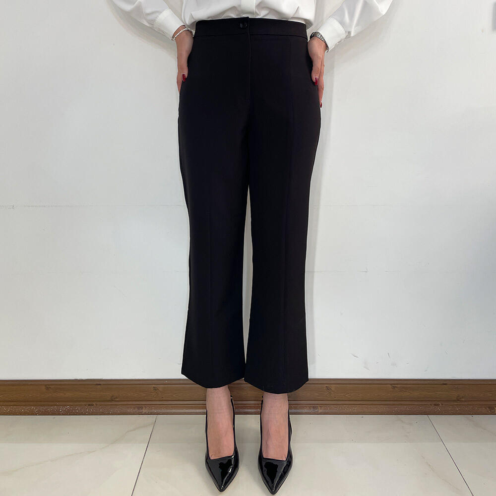 شلوار زنانه کرپ مشکی سالی (Sali) کد 6022