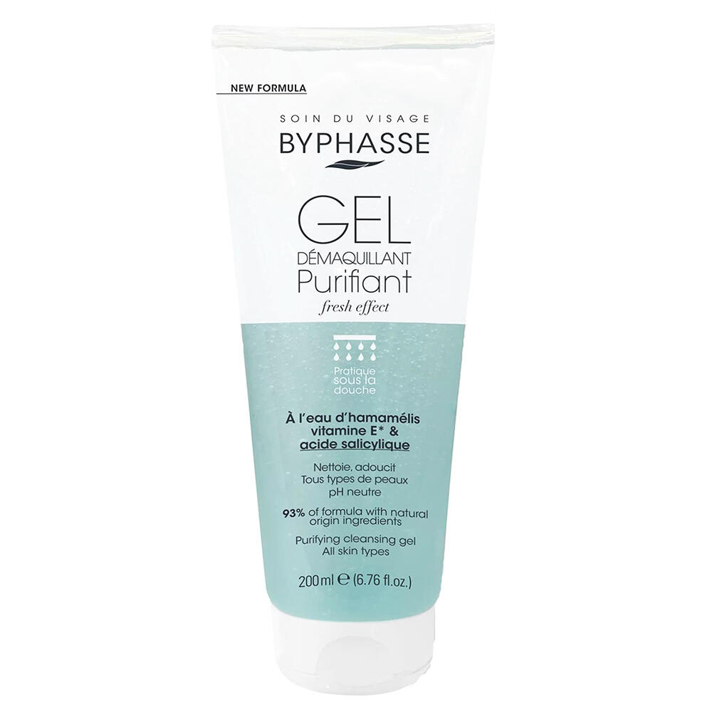 ژل شستشوی صورت بایفاس (Byphasse) 200ml مدل purifiant