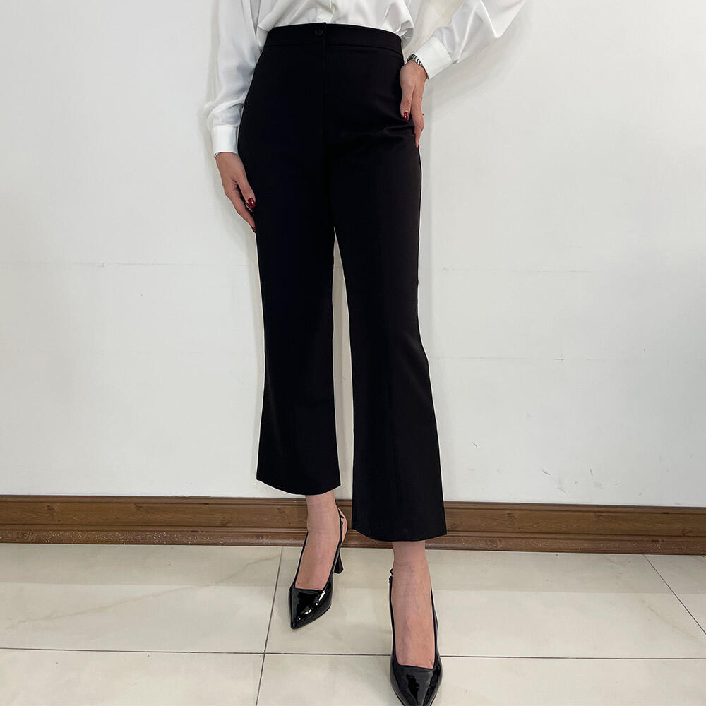 شلوار زنانه کرپ مشکی سالی (Sali) کد 6022