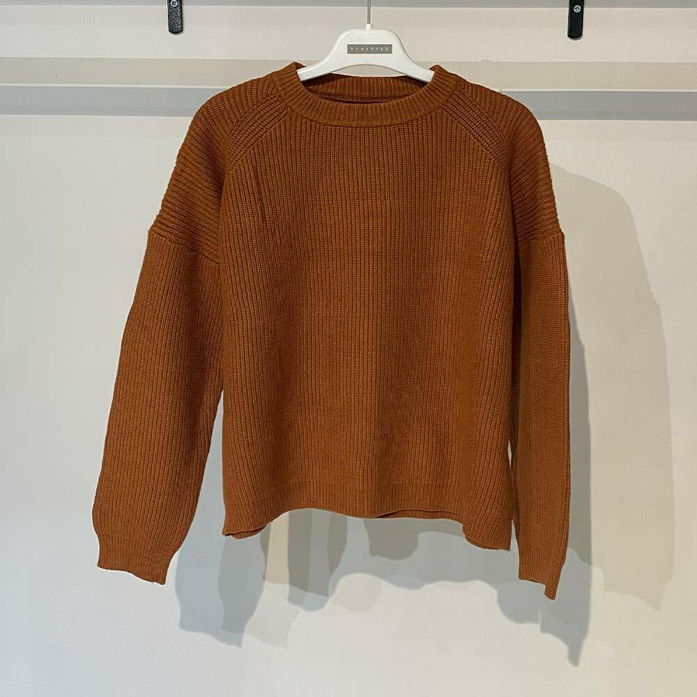 بافت زنانه کشباف آجری Fall 25