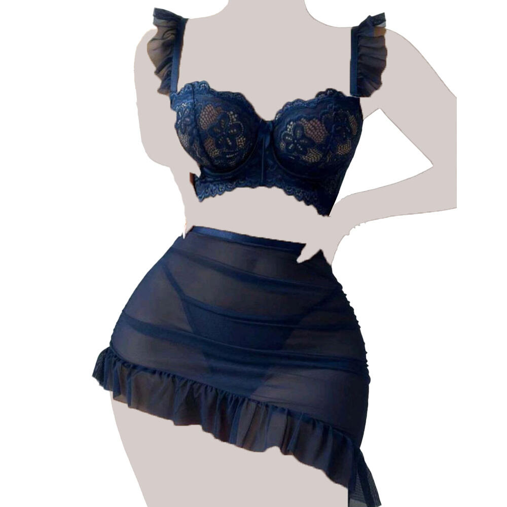 ست لباس زیر فانتزی زنانه فنردار هلیوم (Heliom)