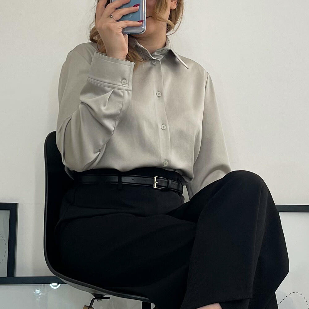 شومیز زنانه کرپ نلسون ( Nelson ) کد 2412