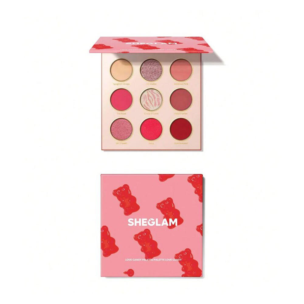 پالت سایه 9 رنگ مدل LOVE CANDY شیگلم (SHEGLAM)