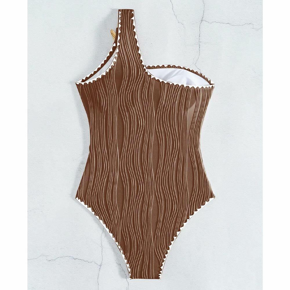 مایو زنانه یک تکه ویوی (Wavy) برند شین Shein