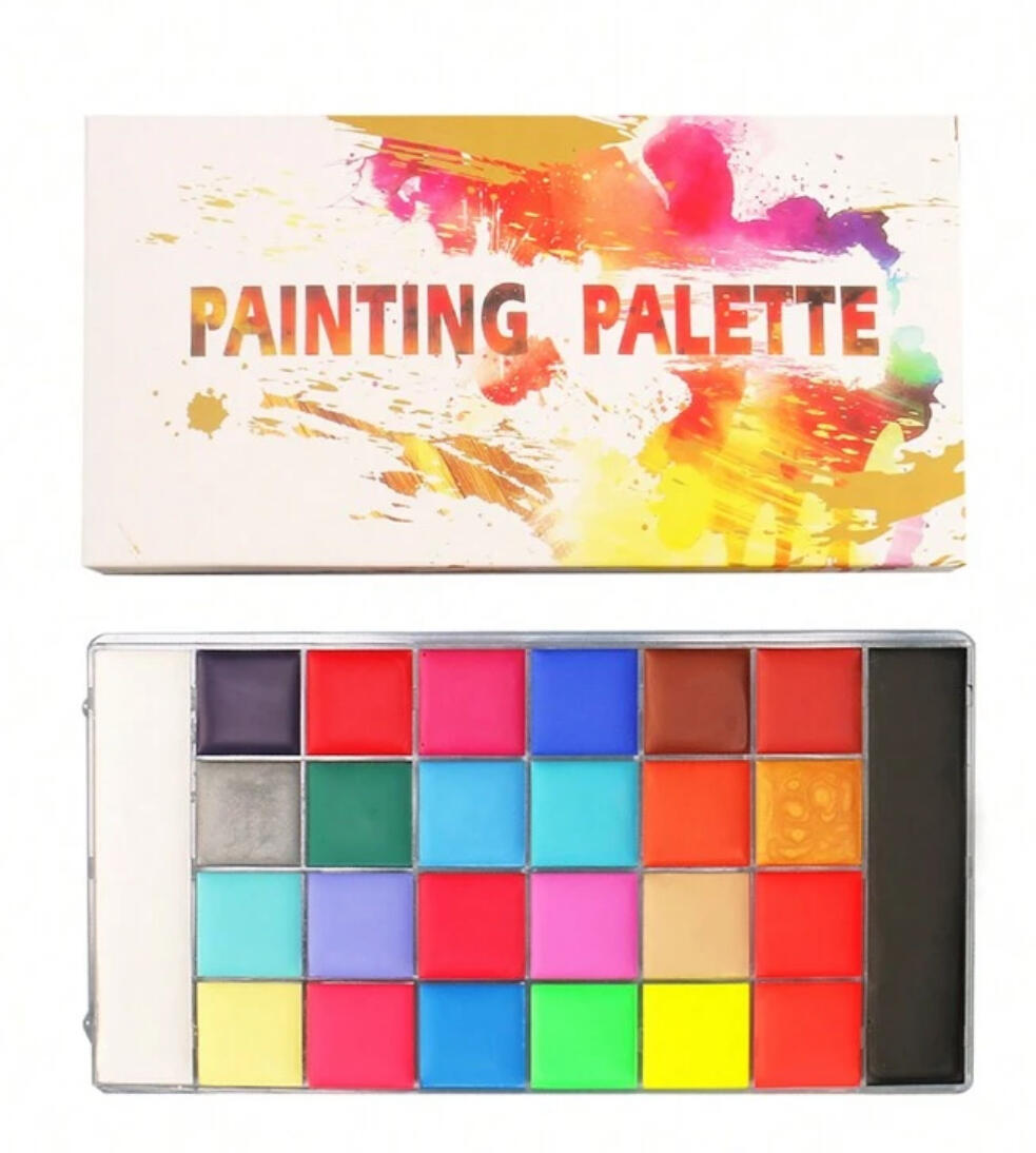 پالت رنگ روغن گریم صورت شین (Shein)