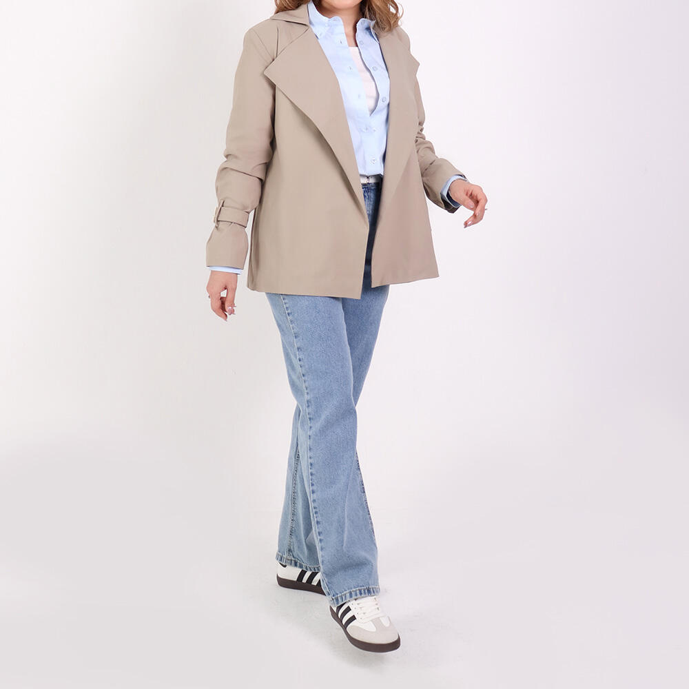 بارانی زنانه کوتاه زویا (Zuya) سین استایل