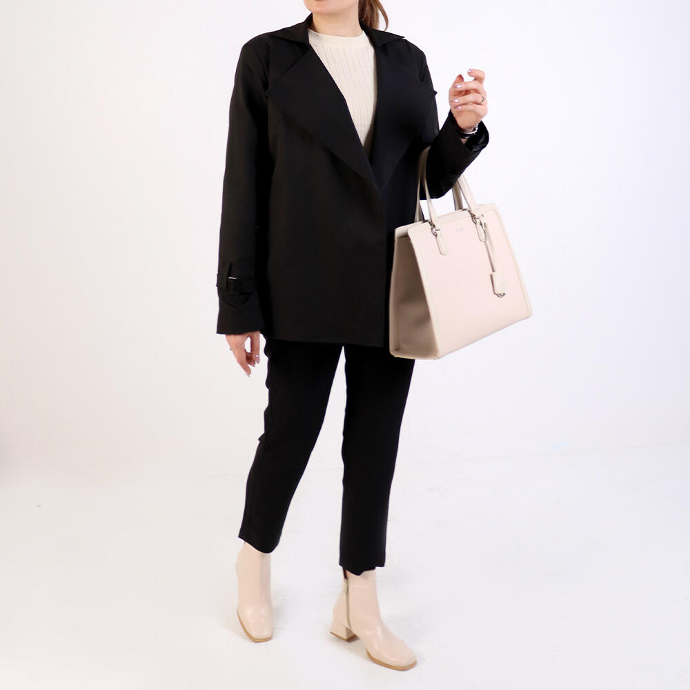 بارانی زنانه کوتاه زویا (Zuya) سین استایل