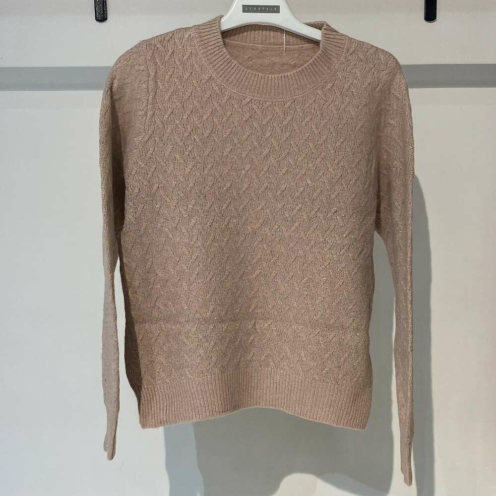 بافت زنانه صورتی شاین دار Fall 66