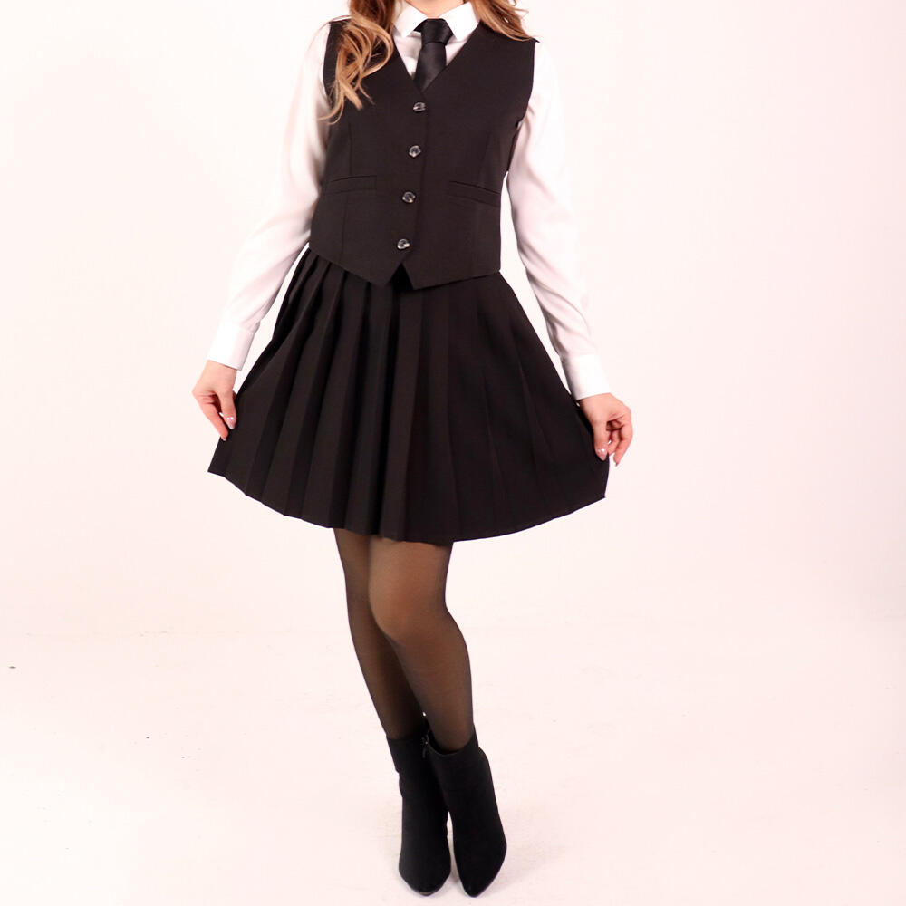 وست زنانه ی کرپ آستردار جولی (Julie) سین استایل