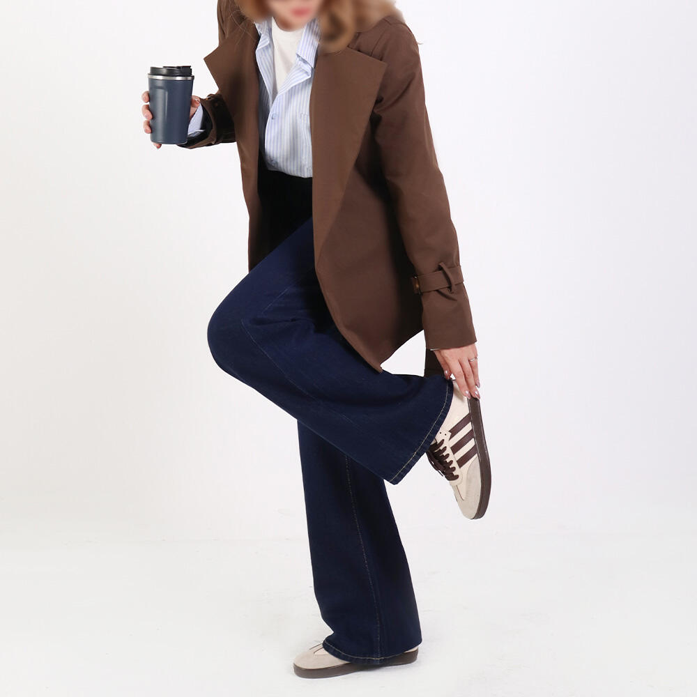 بارانی زنانه کوتاه زویا (Zuya) سین استایل