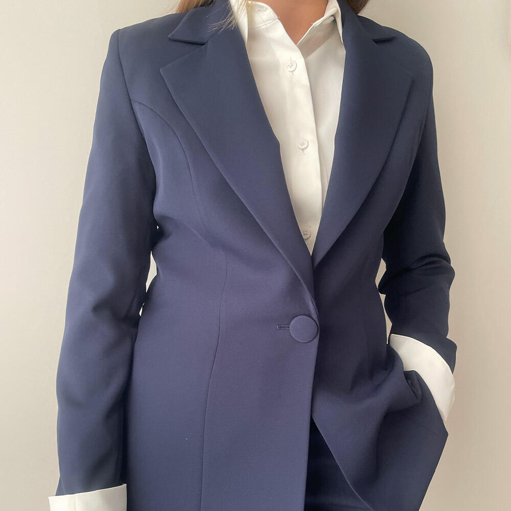 کت و شلوار زنانه کرپ مازراتی کلویی (chloe) کد 5124