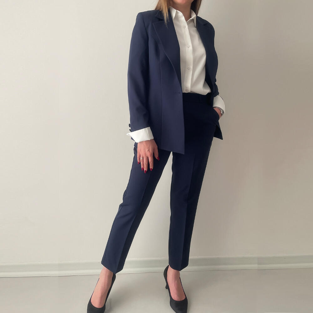 کت و شلوار زنانه کرپ مازراتی کلویی (chloe) کد 5124