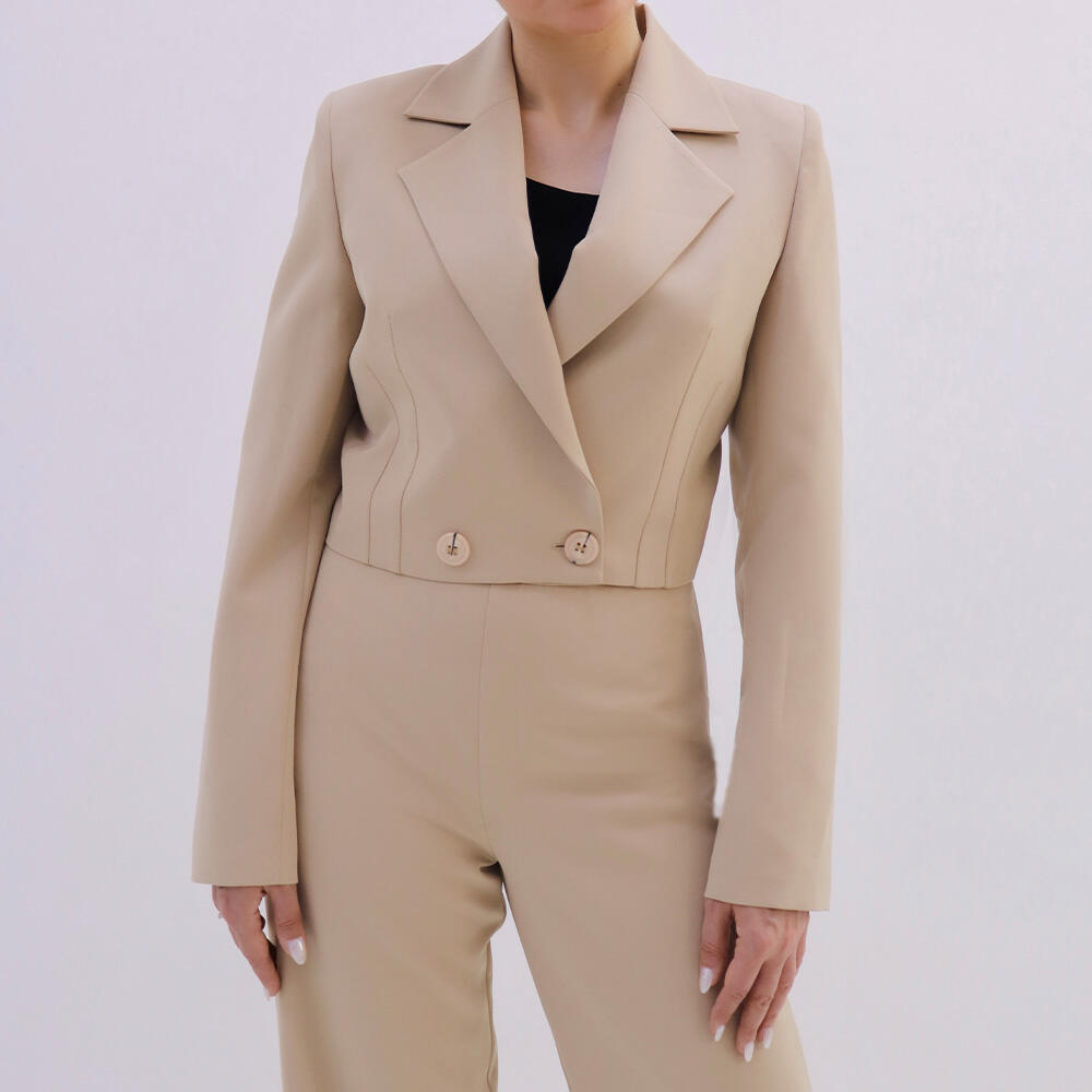 کت و شلوار زنانه‌ی کرپ لیون (Leone) کد 5461