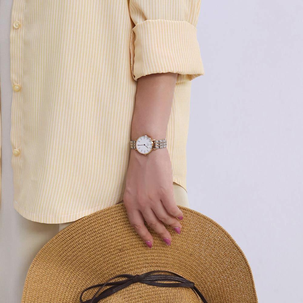 شومیز لینن زنانه راه راه وندا (Venda) سین استایل