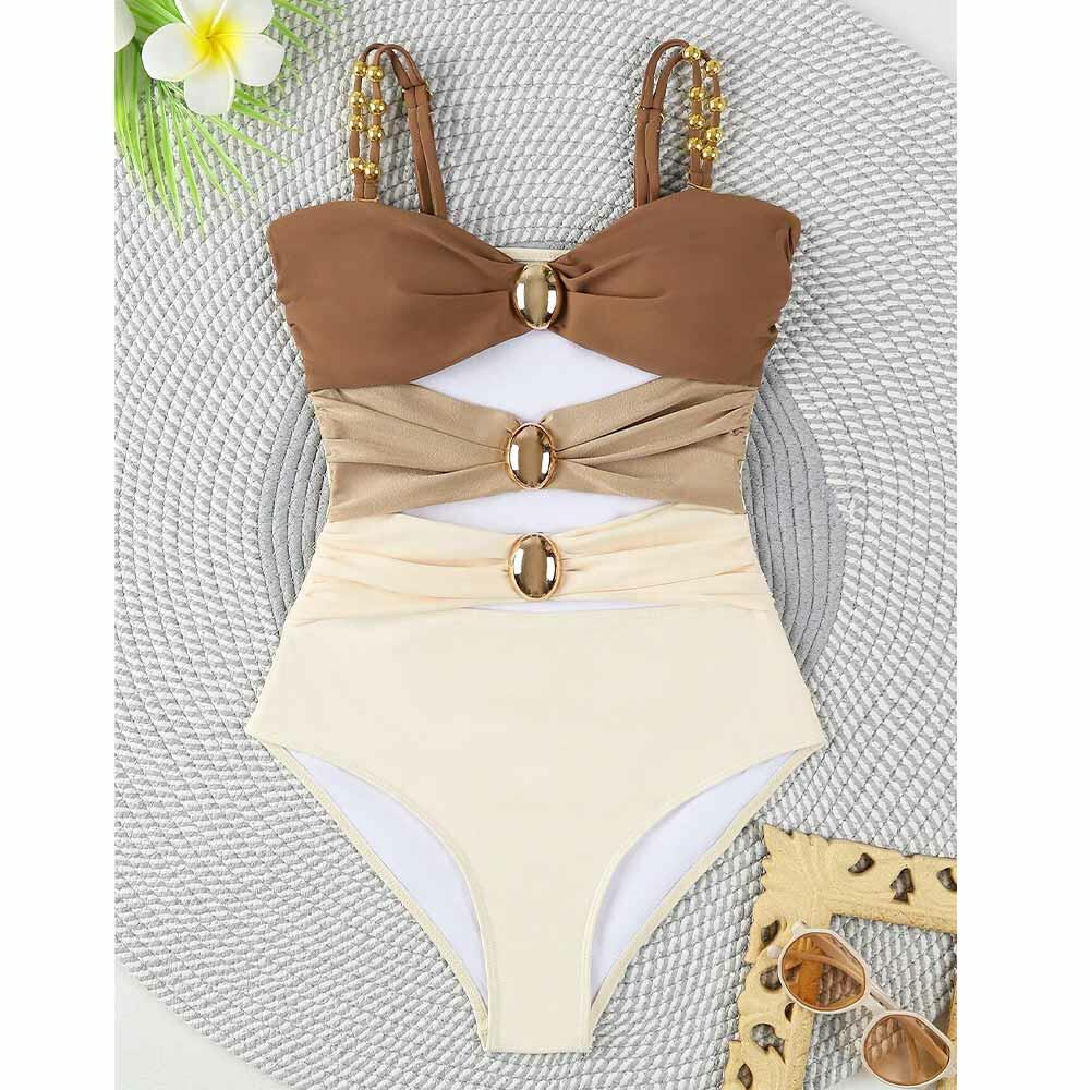 مایو زنانه یک تکه مندس (Mandes) برند شین Shein