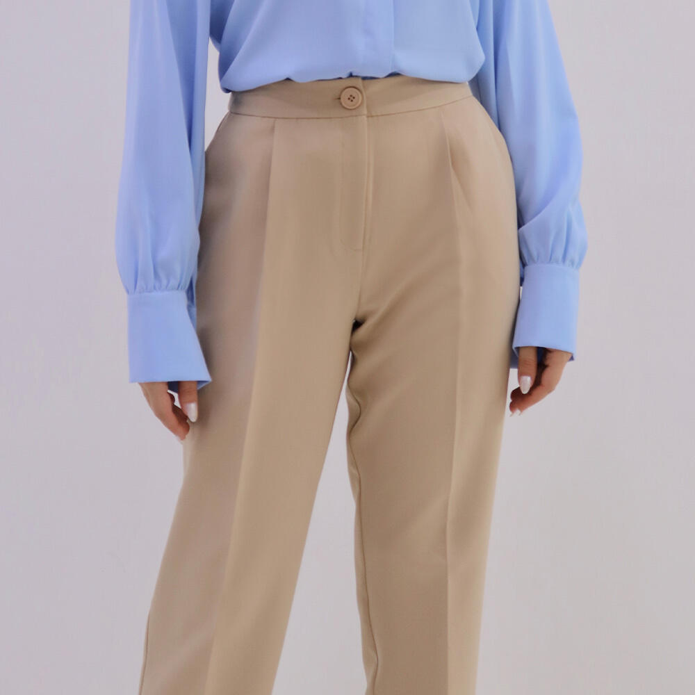 شلوار زنانه کرپ مام استایل جولیا (Julia) کد 6242