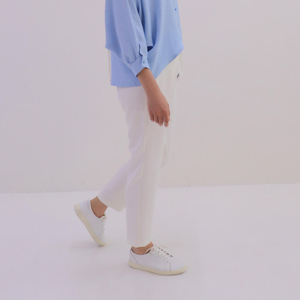 شلوار زنانه ی کرپ پائولا (Paula) سین استایل کد 6129