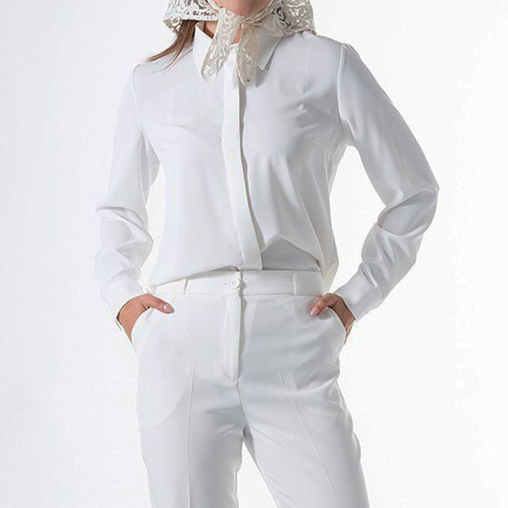 شومیز زنانه بیسیک کرپ مردیس (Merdis) 2008
