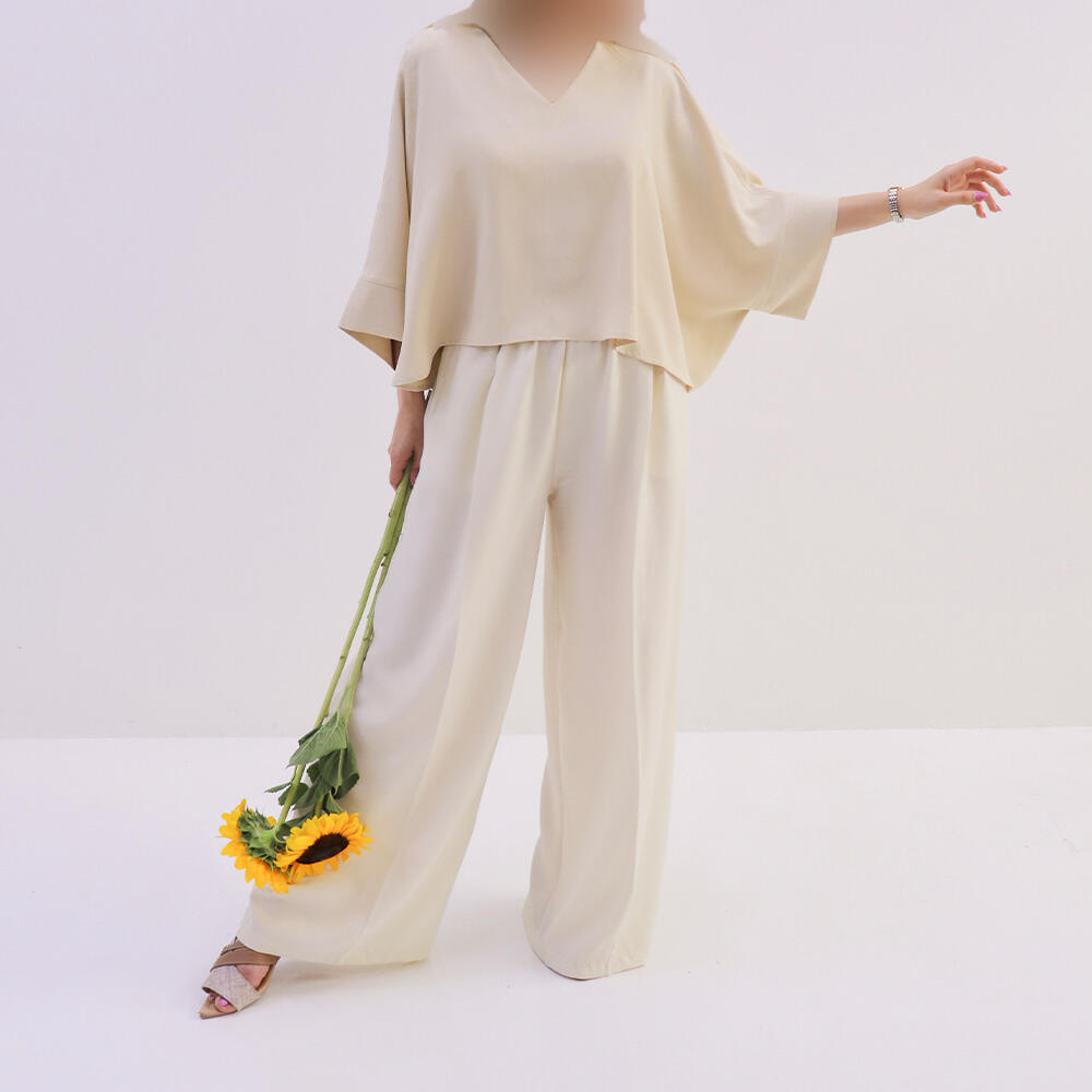 شومیز زنانه آستین کیمونو لینن بیانکا (Bianca) سین استایل