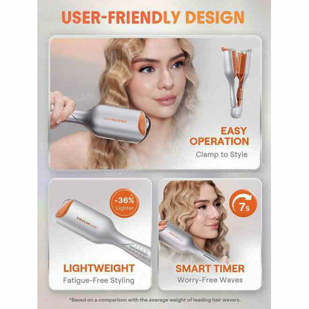 ویو کننده مو مدل Beach Babe شیگلم (Sheglam)