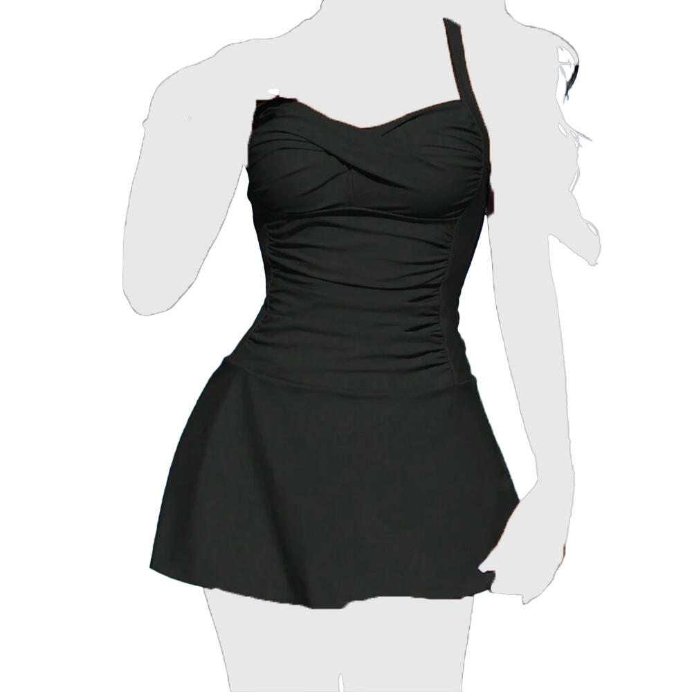 مایو زنانه دو تیکه دامن دار کنی (kenny) از برند شین (shein)