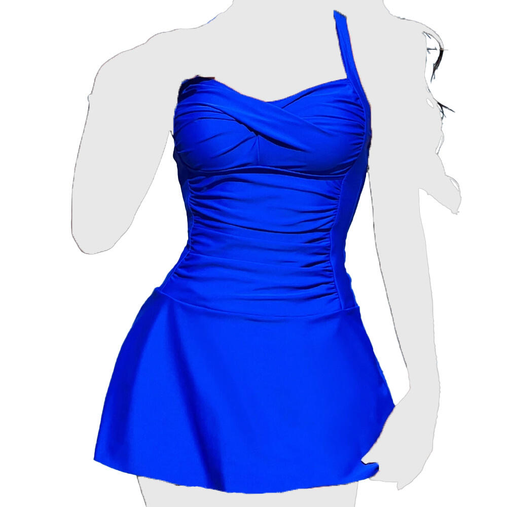 مایو زنانه دو تیکه دامن دار کنی (kenny) از برند شین (shein)