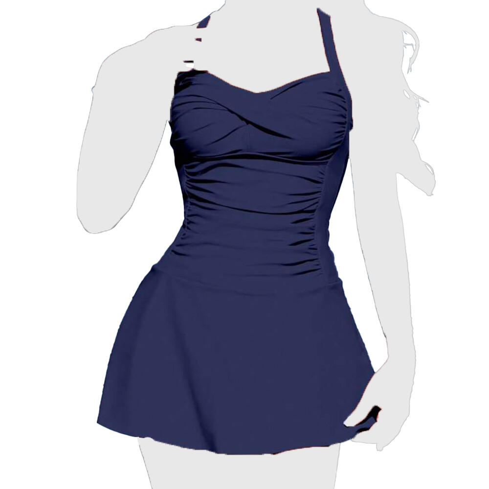 مایو زنانه دو تیکه دامن دار کنی (kenny) از برند شین (shein)