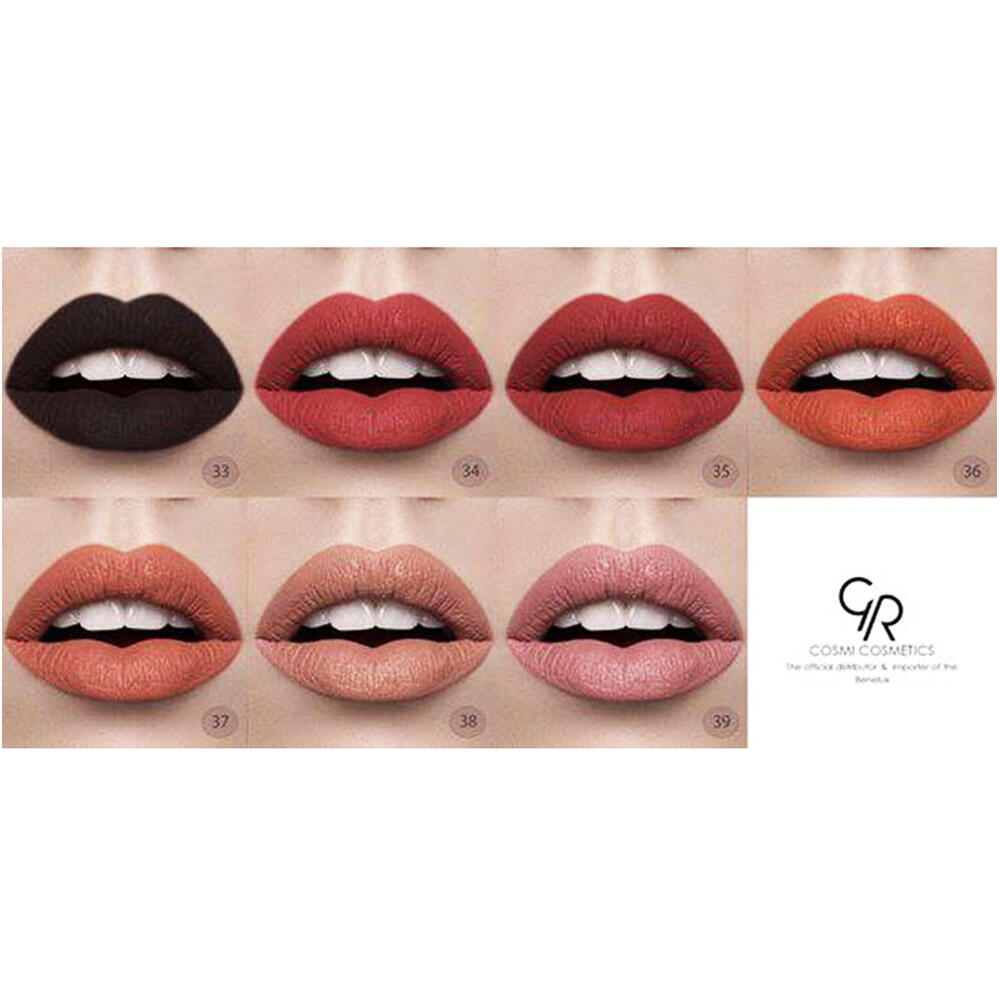 رژ لب جامد مدل Velvet Matte گلدن رز (Golden Rose)