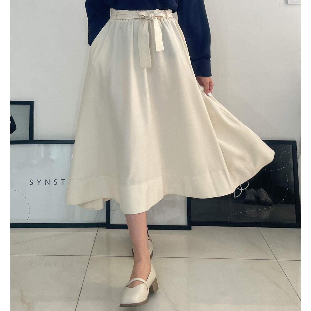 دامن زنانه لینن کره‌ای لیندی (Lindy) سین استایل