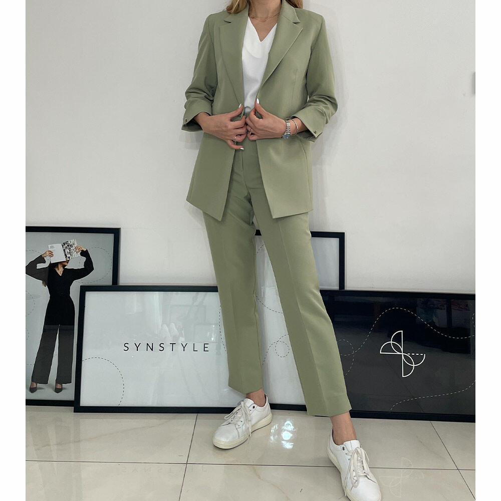 کت و شلوار زنانه کرپ استیفانو (Stefano) کد 5262