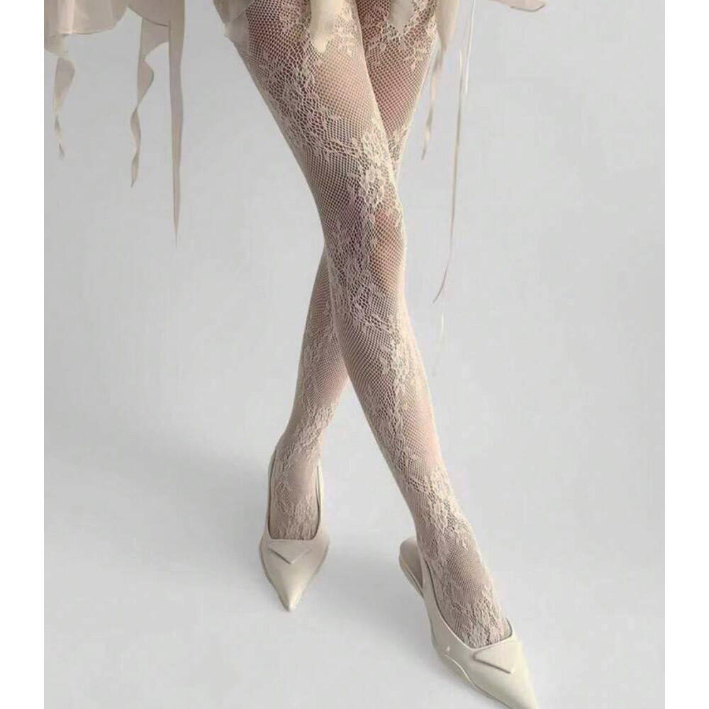 جوراب شلواری زنانه گیپور میکل (Mickel) برند شین Shein