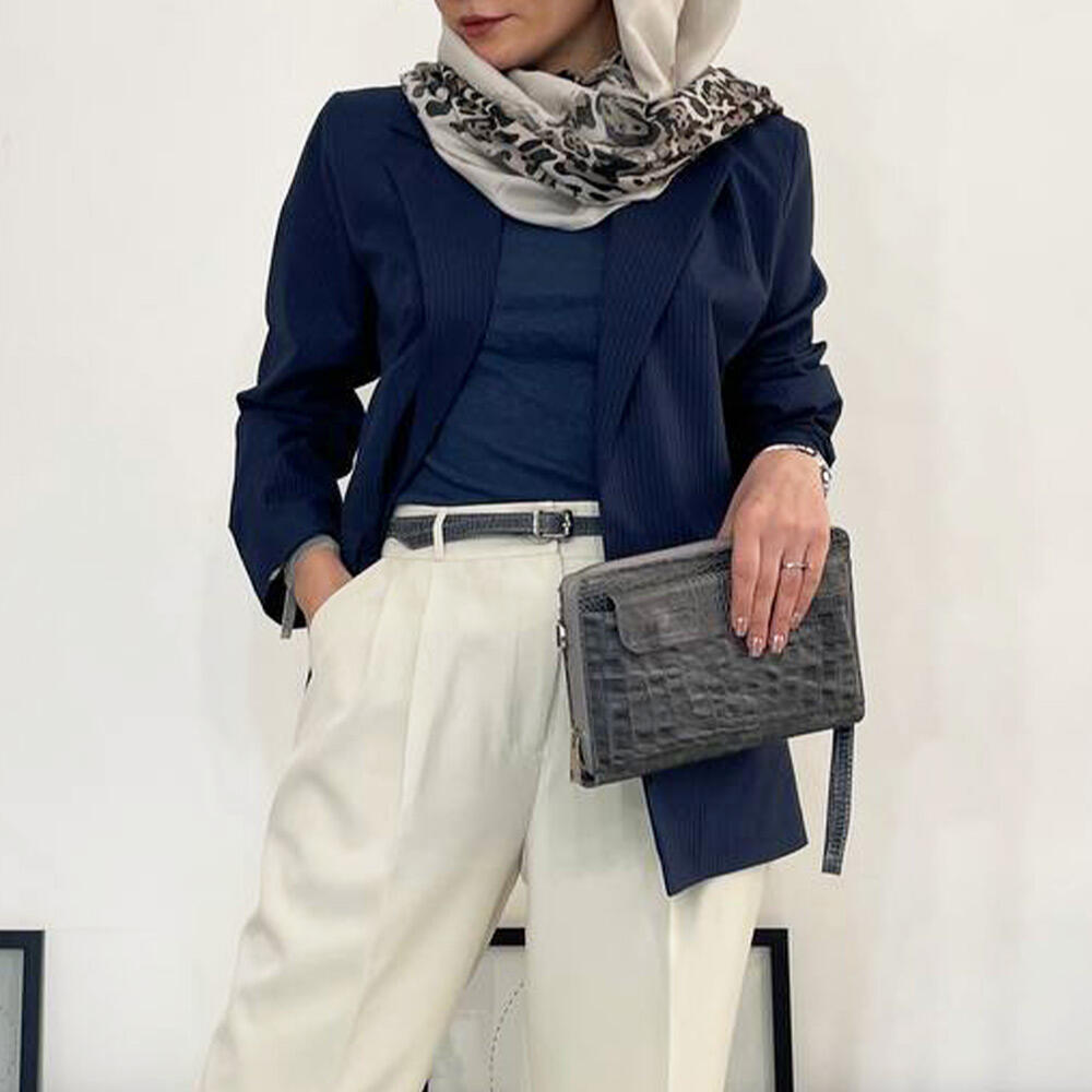 کت زنانه فاستونی سرمه‌ای اسکارلت (Scarlet) سین استایل