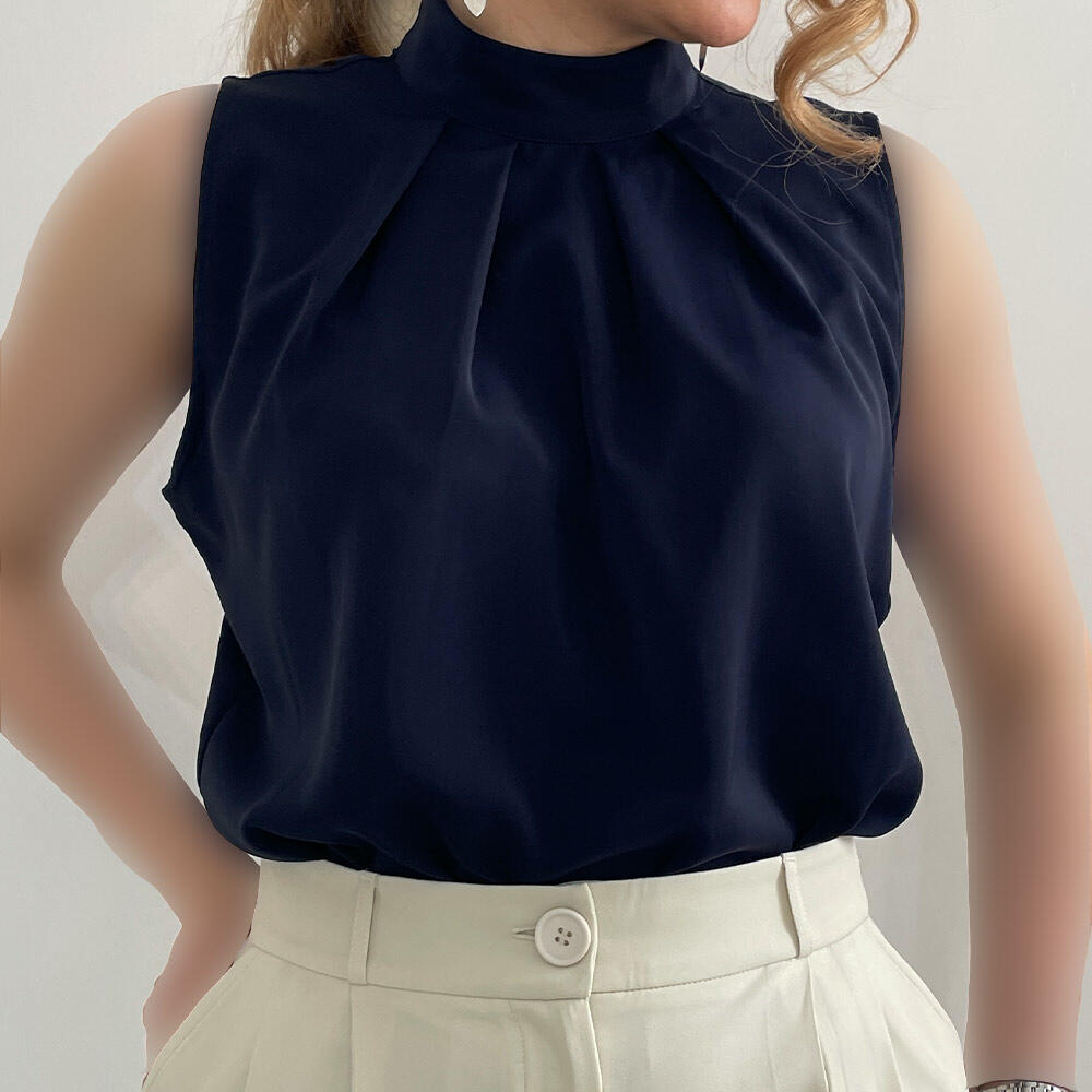 تاپ زنانه کرپ الما ( Elma ) کد 3024