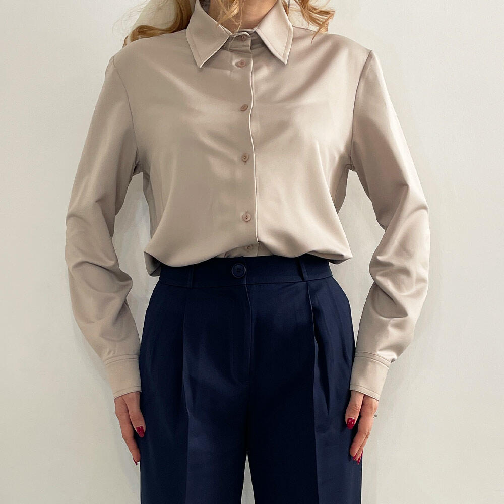 شومیز زنانه کرپ نلسون ( Nelson ) کد 2412