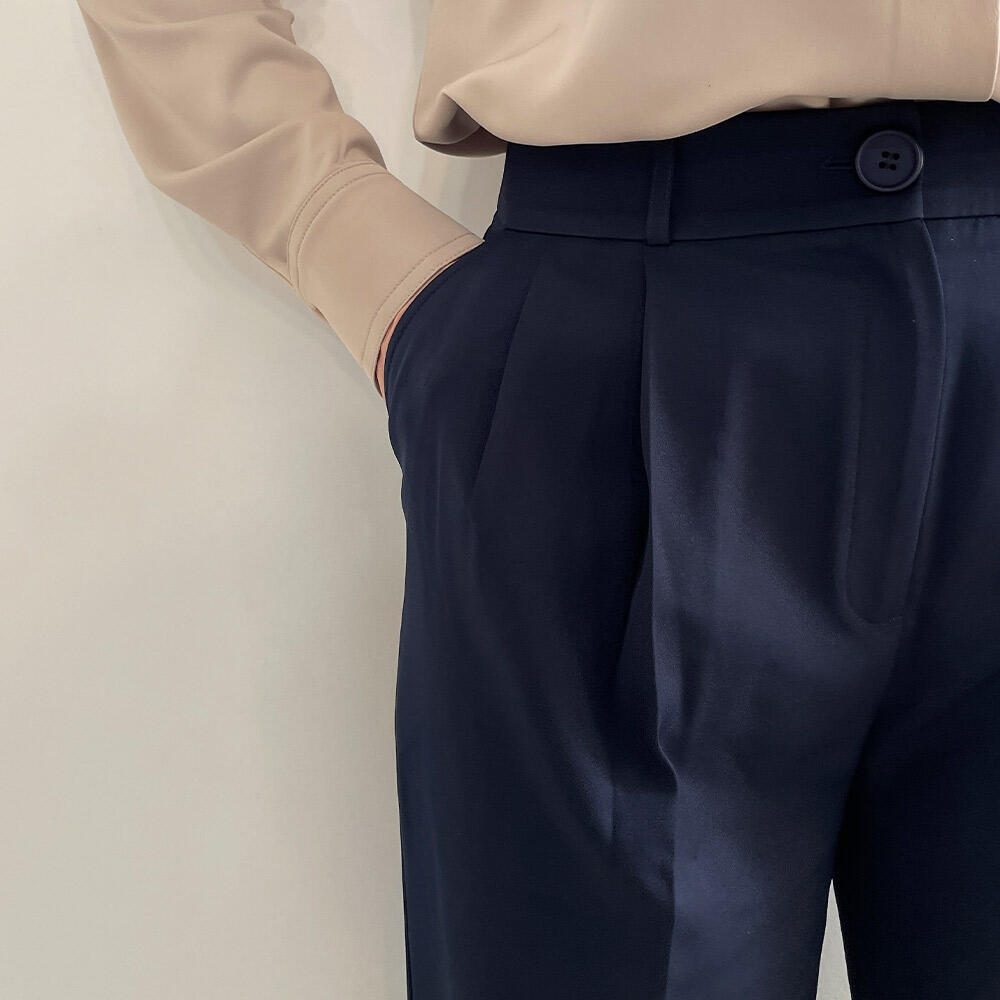 شلوار زنانه کرپ راسته‌ی آلا (Alla) کد 6243